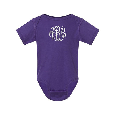 Monogrammed Infant Onesie - United Monograms