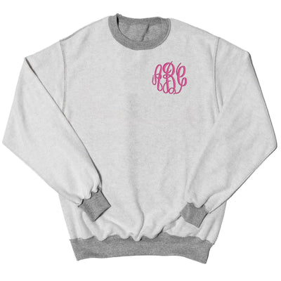 Monogrammed 'Inside Out' Crewneck Sweatshirt - United Monograms