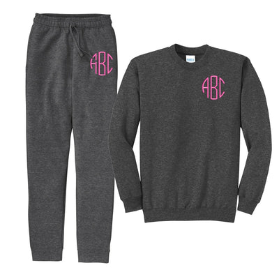 Monogrammed Jogger Sweat Set - United Monograms