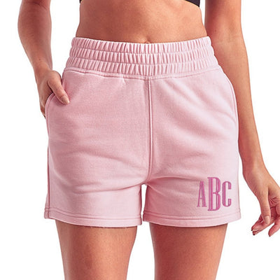 Monogrammed Ladies Lounge Shorts - United Monograms