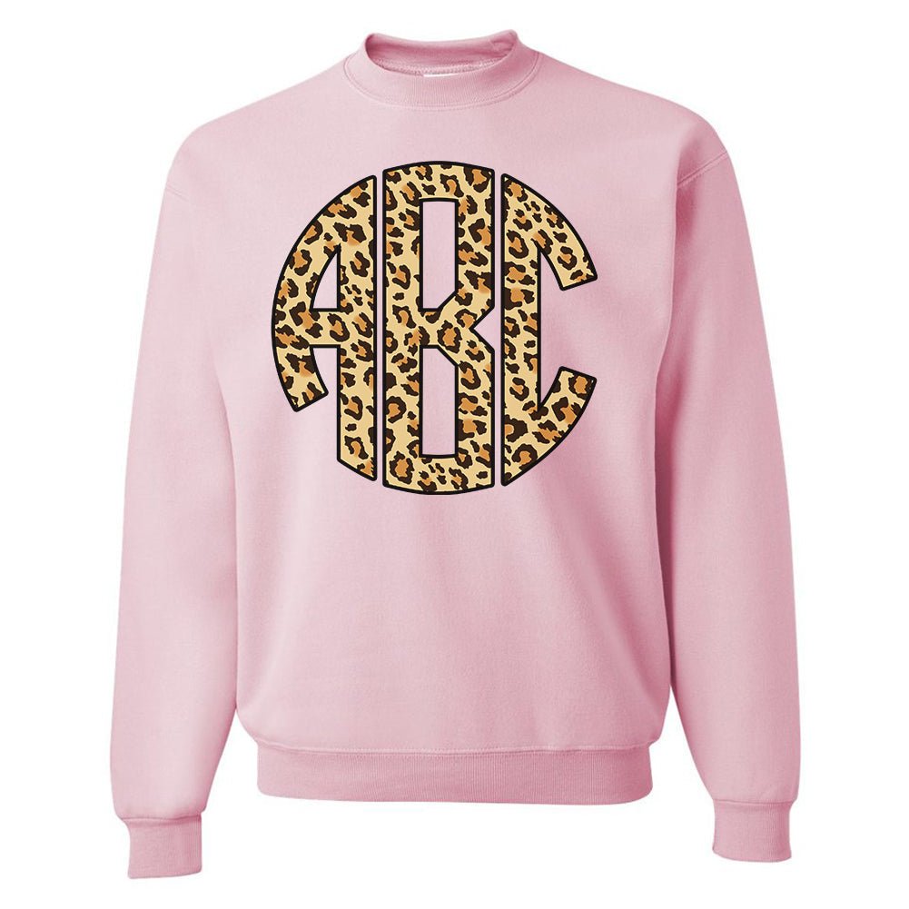 Cheetah print crewneck online