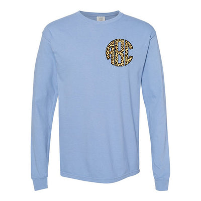 Monogrammed 'Leopard' Big Print Long Sleeve - United Monograms
