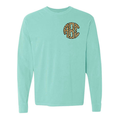 Monogrammed 'Leopard' Big Print Long Sleeve - United Monograms