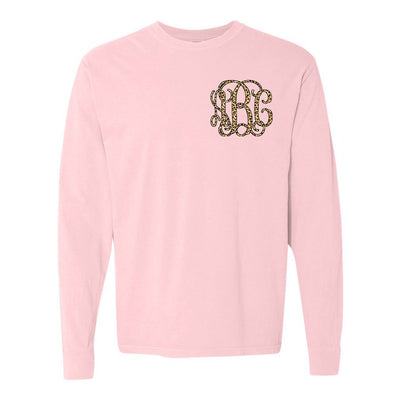 Monogrammed 'Leopard' Big Print Long Sleeve - United Monograms