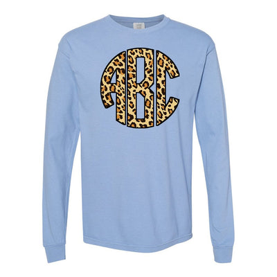 Monogrammed 'Leopard' Big Print Long Sleeve - United Monograms