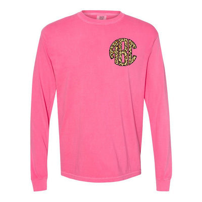Monogrammed 'Leopard' Big Print Long Sleeve - United Monograms