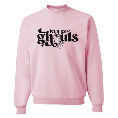Monogrammed 'Let's Go Ghouls' Crewneck Sweatshirt - United Monograms