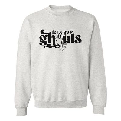 Monogrammed 'Let's Go Ghouls' Crewneck Sweatshirt - United Monograms