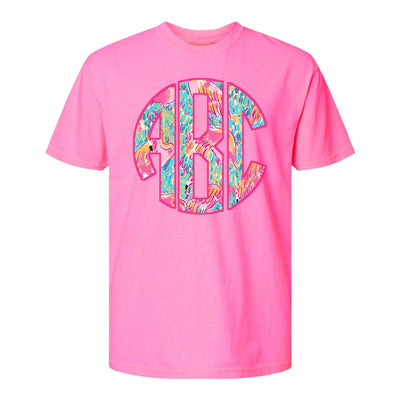 Monogrammed Lilly Big Print T-Shirt - United Monograms