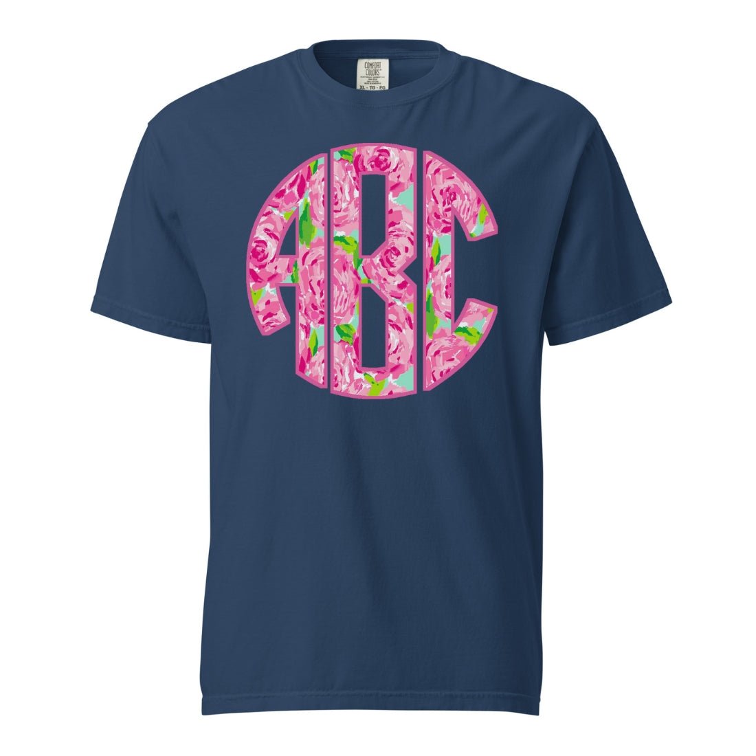 Monogrammed Lilly Big Print T-Shirt - United Monograms
