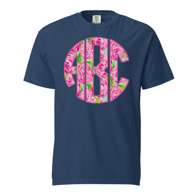 Monogrammed Lilly Big Print T-Shirt - United Monograms