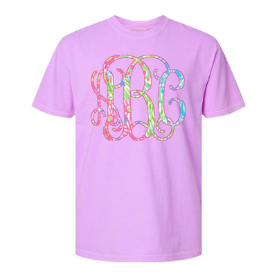 Monogrammed Lilly Big Print T-Shirt - United Monograms