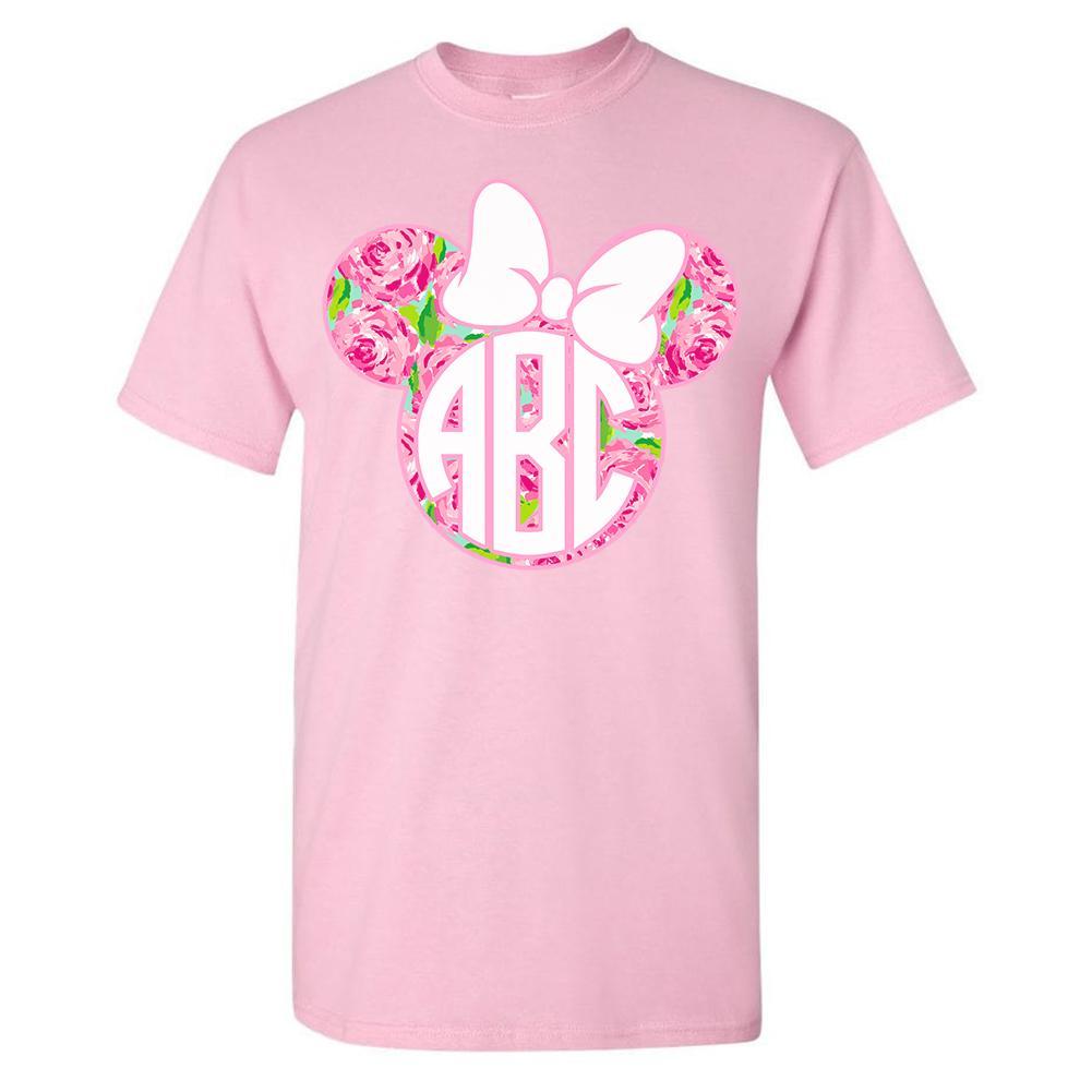 Minnie mouse monogram shirt 2025