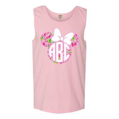 Monogrammed 'Lilly Minnie Mouse' Comfort Colors Tank Top - United Monograms