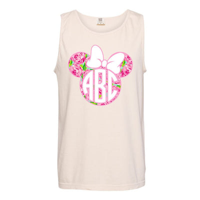 Monogrammed 'Lilly Minnie Mouse' Comfort Colors Tank Top - United Monograms