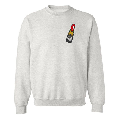 Monogrammed Lipstick Crewneck Sweatshirt - United Monograms