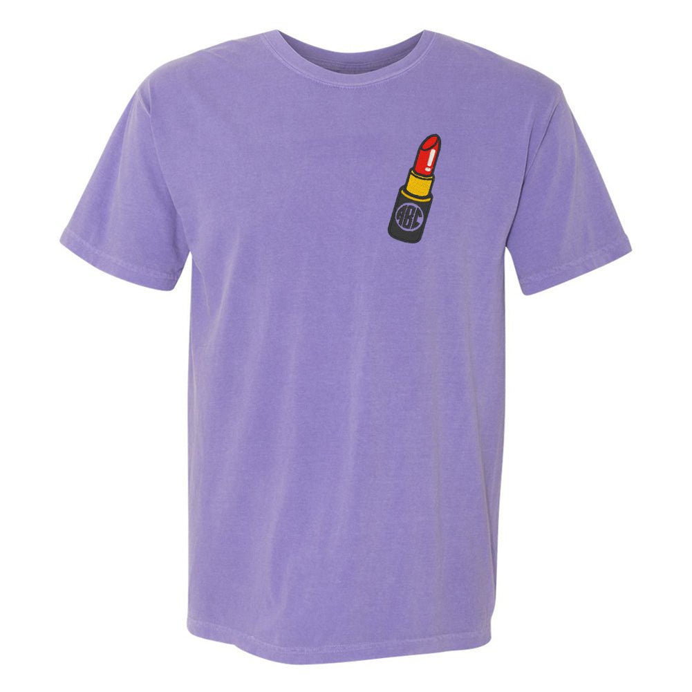 Monogrammed Lipstick T-Shirt - United Monograms