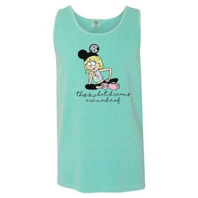 Monogrammed 'Lizzie McGuire Disney' Comfort Colors Tank Top - United Monograms