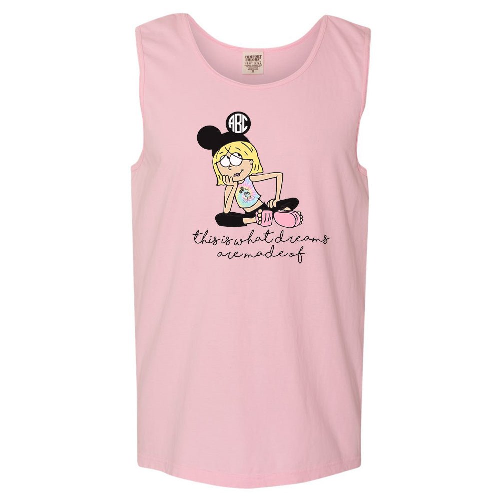Monogrammed 'Lizzie McGuire Disney' Comfort Colors Tank Top - United Monograms