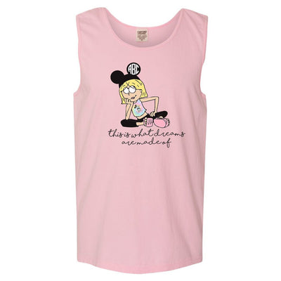 Monogrammed 'Lizzie McGuire Disney' Comfort Colors Tank Top - United Monograms