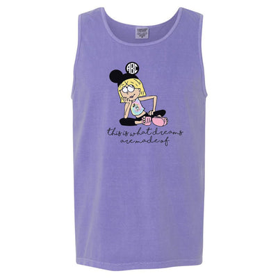 Monogrammed 'Lizzie McGuire Disney' Comfort Colors Tank Top - United Monograms