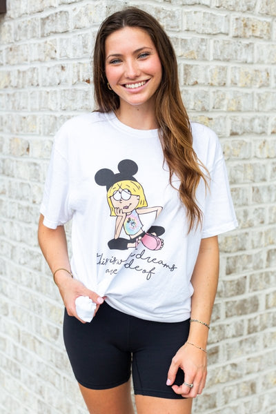 Monogrammed 'Lizzie McGuire Disney' T-Shirt - United Monograms