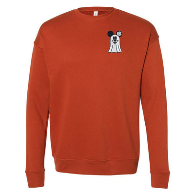 Monogrammed Mickey Ghost Premium Crewneck Sweatshirt - United Monograms