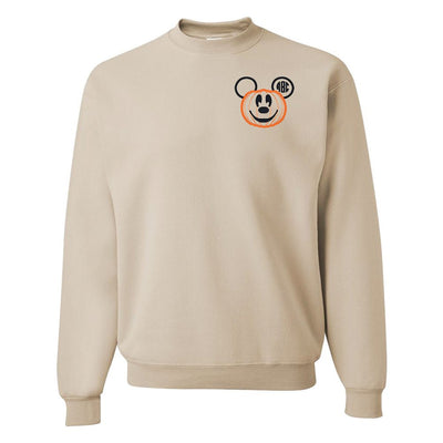 Monogrammed Mickey Pumpkin Crewneck Sweatshirt - United Monograms