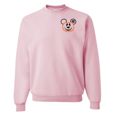 Monogrammed Mickey Pumpkin Crewneck Sweatshirt - United Monograms