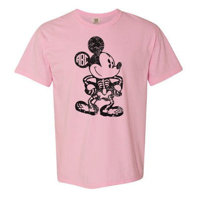 Monogrammed 'Mickey Skeleton' T-Shirt - United Monograms
