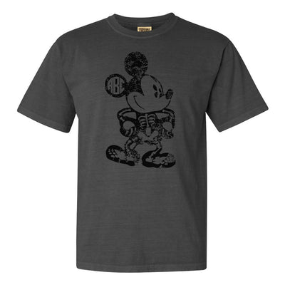 Monogrammed 'Mickey Skeleton' T-Shirt - United Monograms