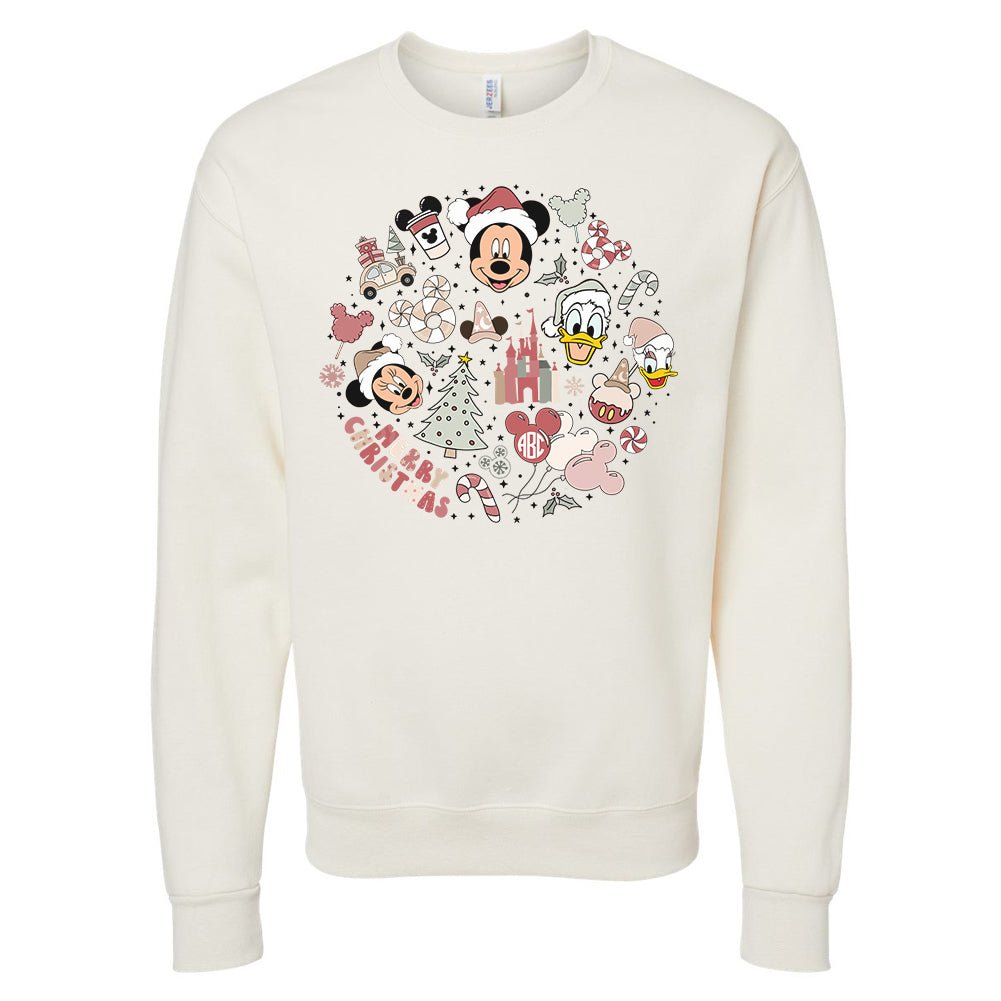 Monogrammed 'Mickey's Magic Christmas' Crewneck Sweatshirt - United Monograms