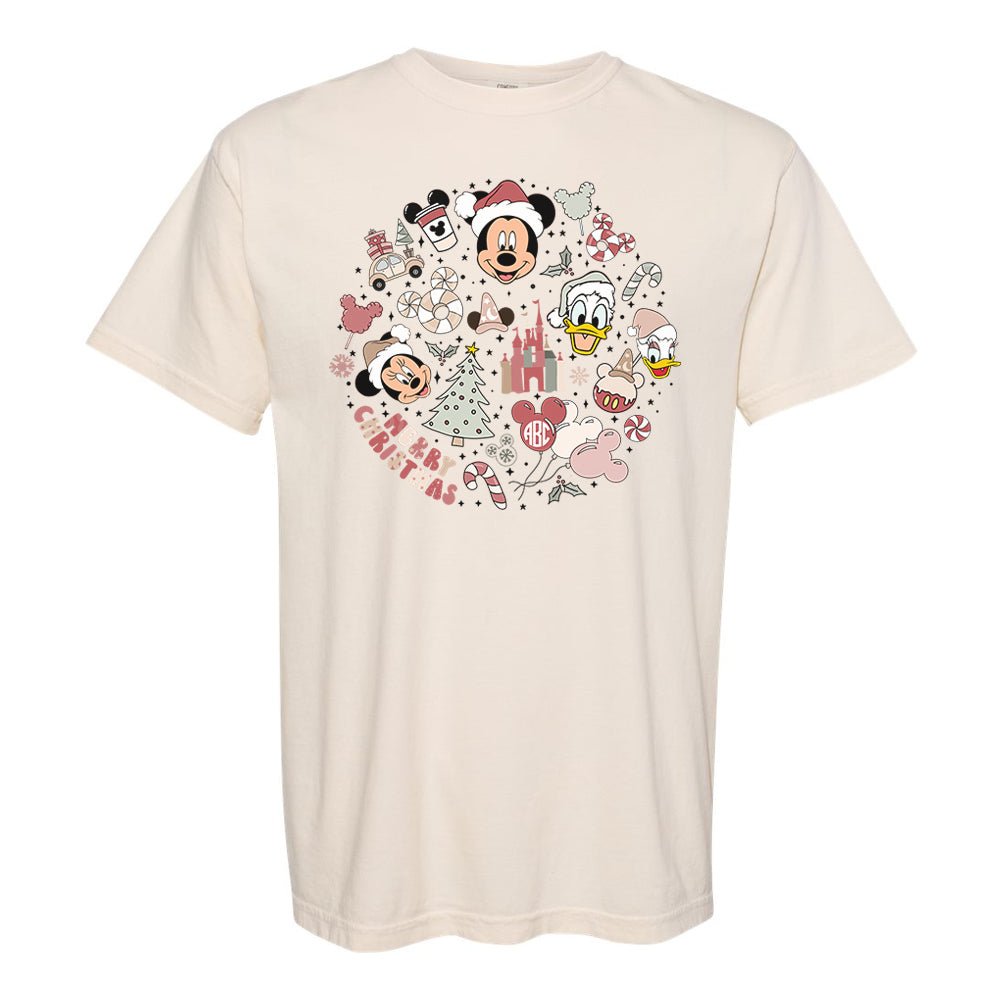 Monogrammed 'Mickey's Magic Christmas' T-Shirt - United Monograms