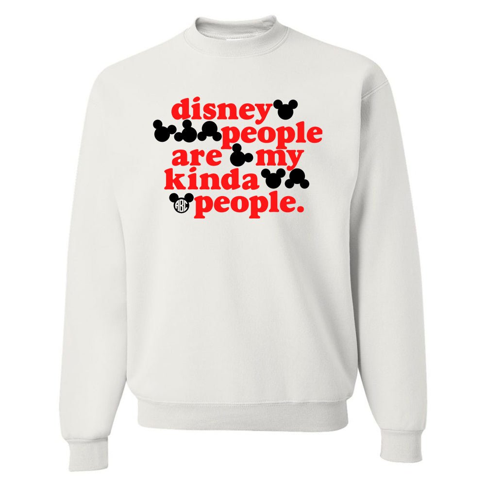 Monogrammed 'My Kinda People' Crewneck Sweatshirt - United Monograms