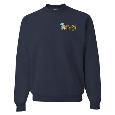 Monogrammed 'OMG! Engagement Ring' Crewneck Sweatshirt - United Monograms