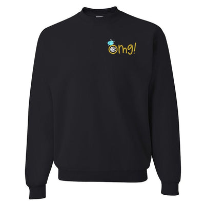 Monogrammed 'OMG! Engagement Ring' Crewneck Sweatshirt - United Monograms