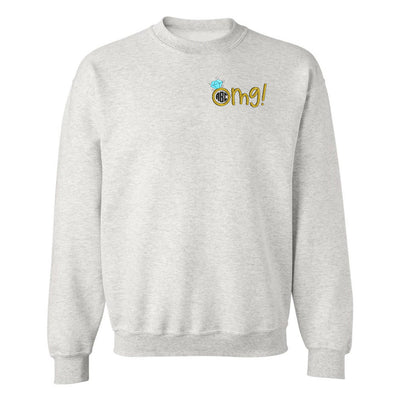 Monogrammed 'OMG! Engagement Ring' Crewneck Sweatshirt - United Monograms