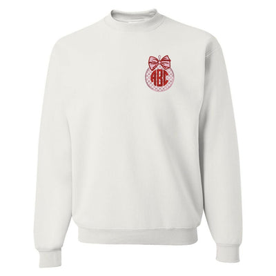 Monogrammed Ornament Crewneck Sweatshirt - United Monograms