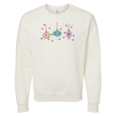 Monogrammed Ornaments Crewneck Sweatshirt - United Monograms