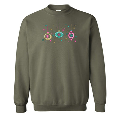 Monogrammed Ornaments Crewneck Sweatshirt - United Monograms