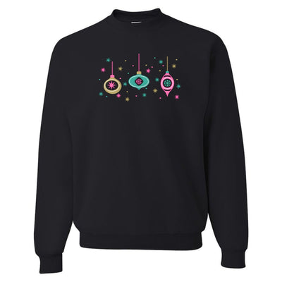 Monogrammed Ornaments Crewneck Sweatshirt - United Monograms