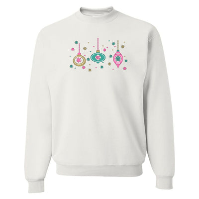 Monogrammed Ornaments Crewneck Sweatshirt - United Monograms
