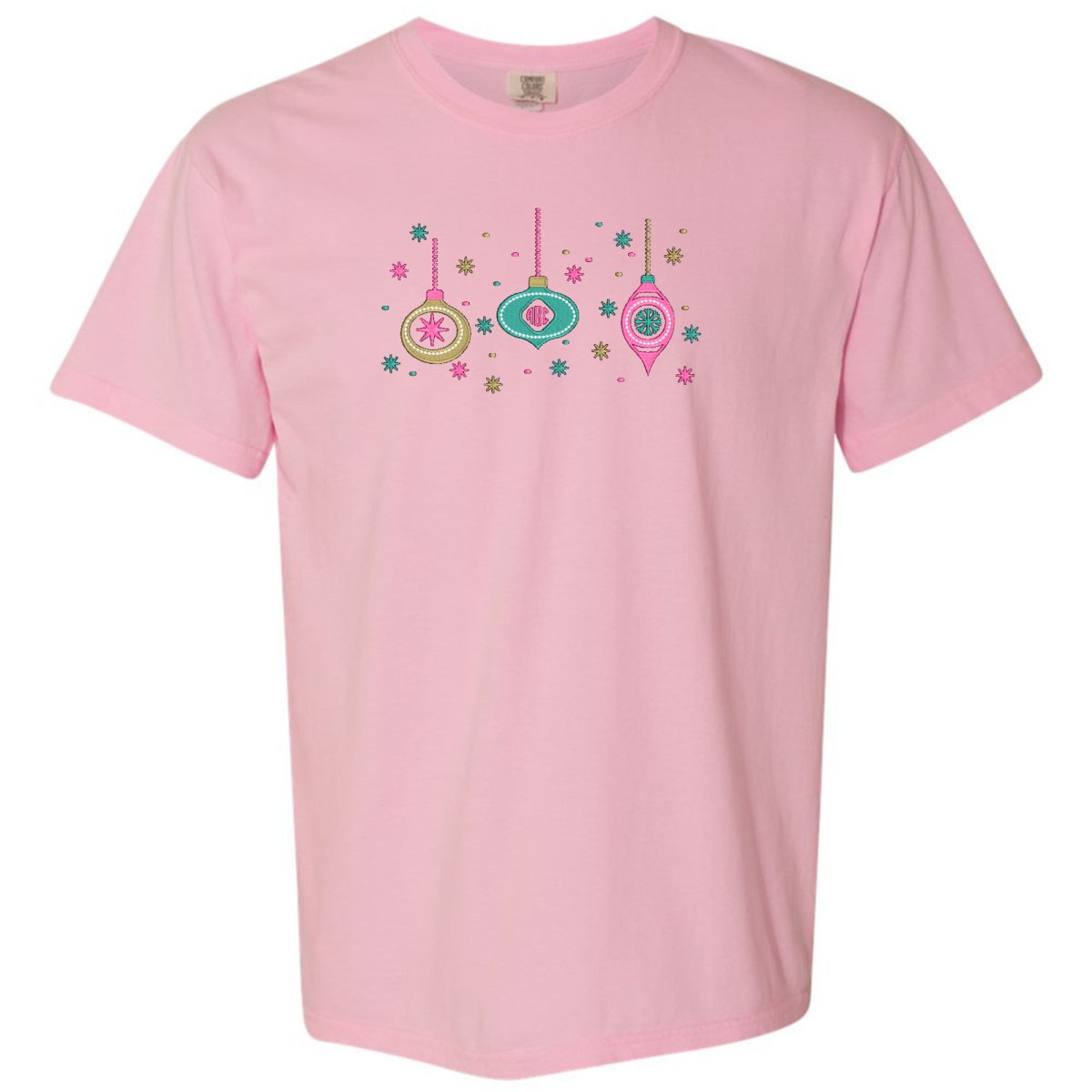 Monogrammed Ornaments Tee - United Monograms