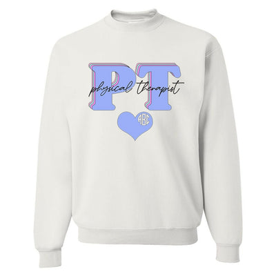Monogrammed 'Physical Therapist' Crewneck Sweatshirt - United Monograms