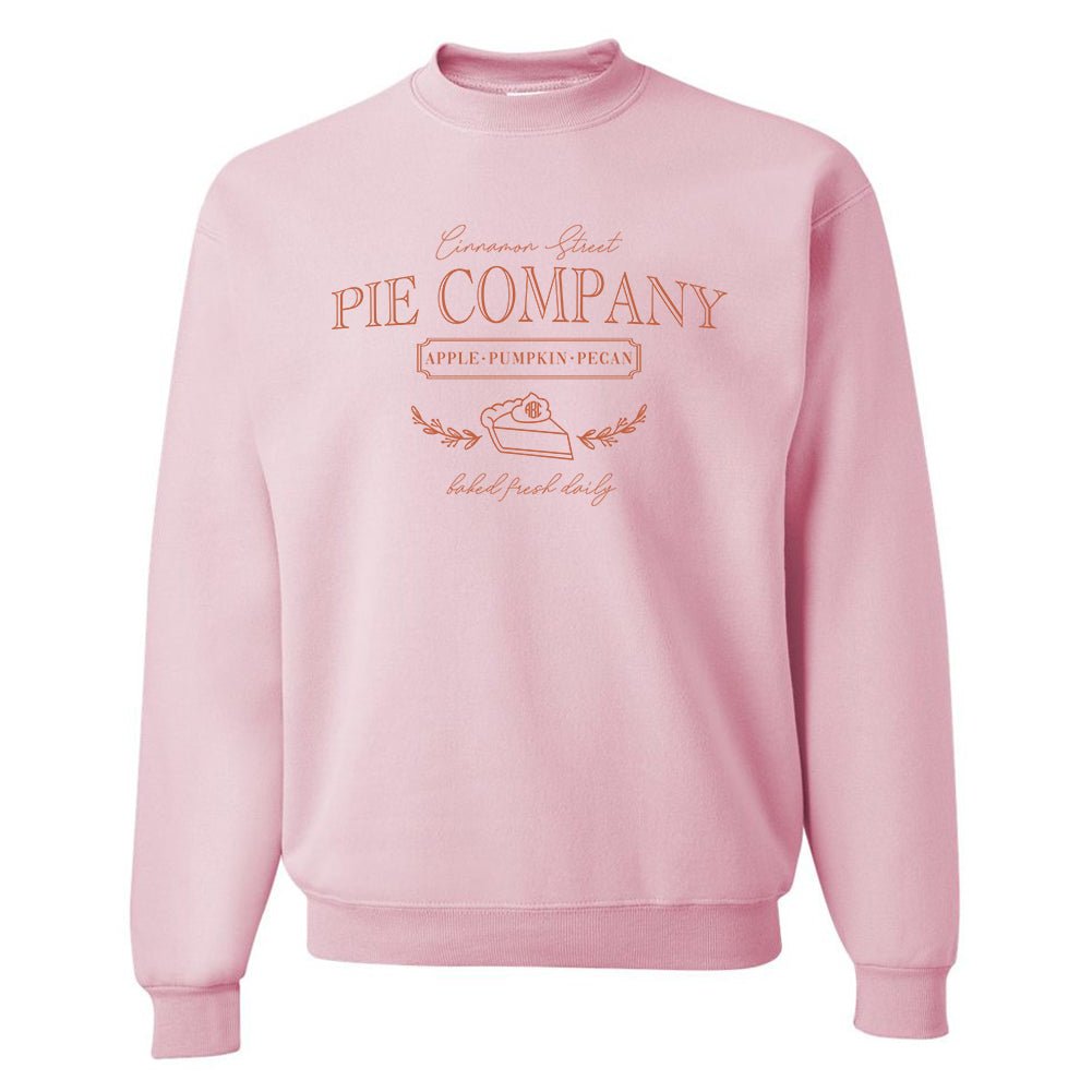 Monogrammed 'Pie Company' Crewneck Sweatshirt - United Monograms