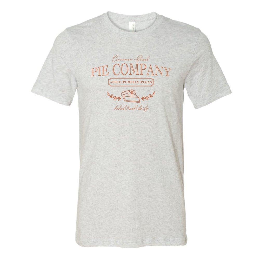 Monogrammed 'Pie Company' Premium T-Shirt - United Monograms