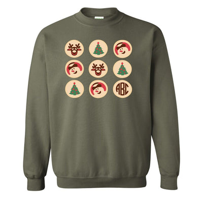 Monogrammed 'Pillsbury Christmas Cookies' Crewneck Sweatshirt - United Monograms