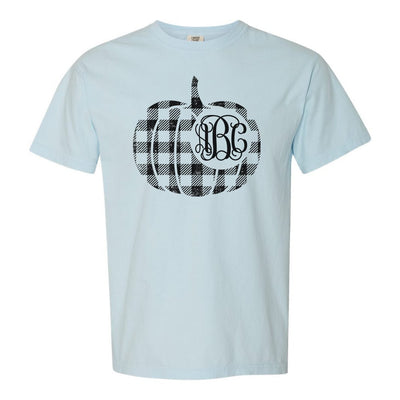Monogrammed 'Plaid Pumpkin' T-Shirt - United Monograms
