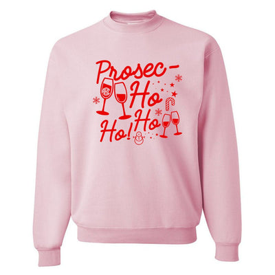Monogrammed 'Prosec-Ho-Ho-Ho' Crewneck Sweatshirt - United Monograms