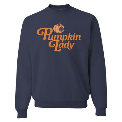 Monogrammed 'Pumpkin Lady' Crewneck Sweatshirt - United Monograms